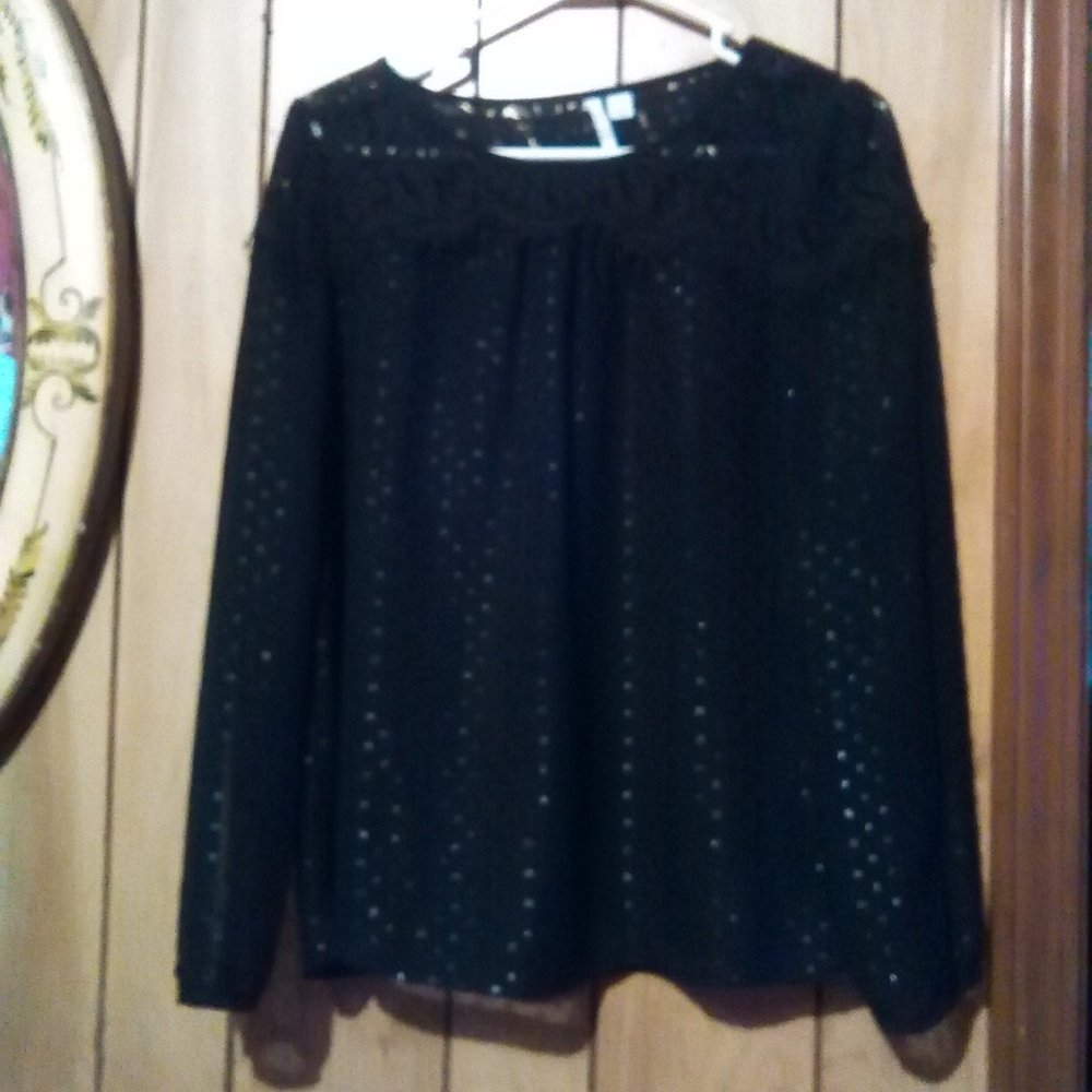 Elle liteweight#sheer top